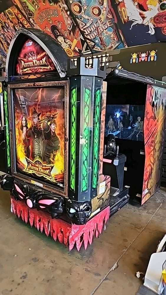 Fixedight Arcade AFTER DARK DELUXE FIXED GUN SHOOTER MOTION ARCADE GAME UNIS