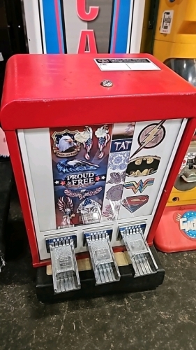 3 SELECT STICKER VENDING HEAD