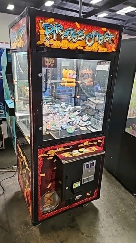 PIRATES CHEST PLUSH CLAW CRANE MACHINE SMART INDUS.