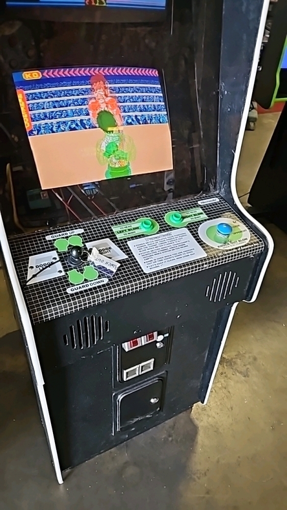 PUNCHOUT CLASSIC DUAL MONITOR ARCADE GAME NINTENDO