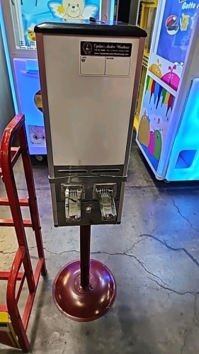FLAT VENDING 2 SLOT BULK STICKER STAND