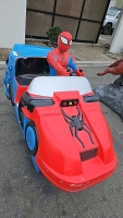 KIDDIE RIDE SPIDERMAN SPIDEY CAR RIDER