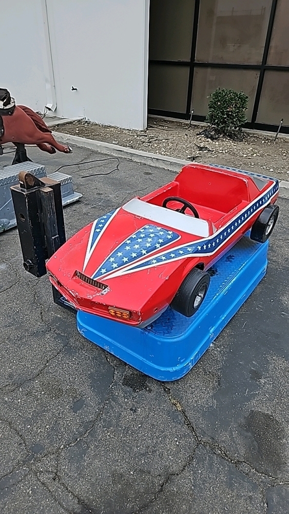 KIDDIE RIDE STARS & STRIPES RACE CAR PROJECT