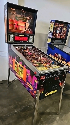 BIG HURT FRANK THOMAS PINBALL MACHINE GOTTLIEB 1995