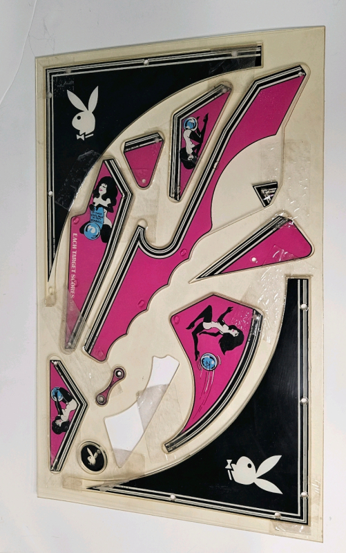 PLAYBOY 1978 BALLY PINBALL PLASTIC SET ORIGINAL N.O.S.