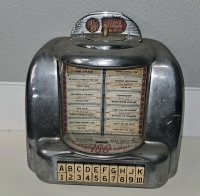 SEEBURG WALL-O-MATIC 100 3W1 DINER COIN OP WALL BOX