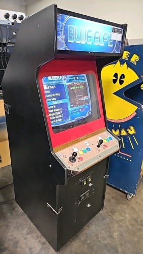 BLUE ELF 2 UPRIGHT MULTICADE ARCADE GAME