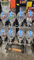 8 HEAD GLOBE STYLE GUMBALL CAPSULE VENDING RACK #2