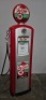 1940's VINTAGE SKY CHIEF "RED/WHITE" BENNETT 646 GAS PUMP RESTORED