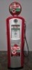 1940's VINTAGE SKY CHIEF "RED/WHITE" BENNETT 646 GAS PUMP RESTORED - 2