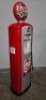 1940's VINTAGE SKY CHIEF "RED/WHITE" BENNETT 646 GAS PUMP RESTORED - 3