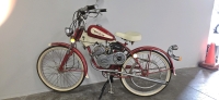 WHIZZER PANTHER RED/WHITE MOTORIZED BICYCLE