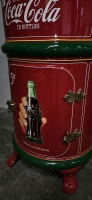 COCA COLA TOP LOAD COOLER ROUND BARREL VINTAGE STYLE L@@K!! - 4