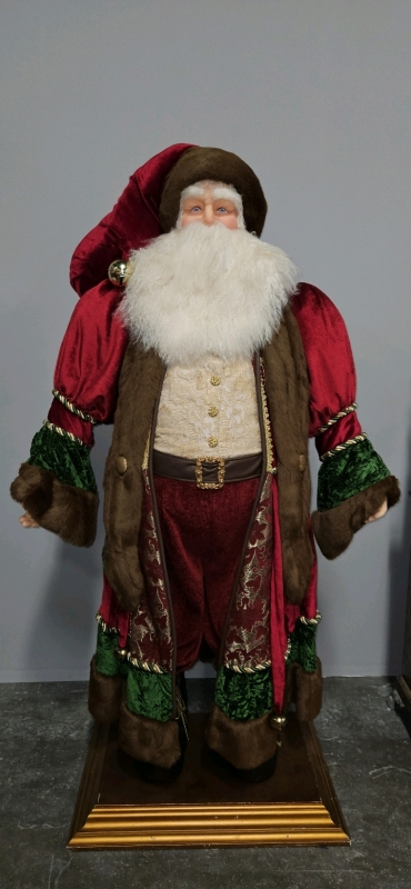 SAINT NICK SANTA CLAUS LIFE SIZE FIGURE HIGH QUALITY CLASSIC L@@K!!