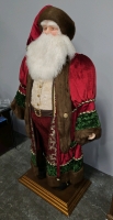 SAINT NICK SANTA CLAUS LIFE SIZE FIGURE HIGH QUALITY CLASSIC L@@K!! - 3