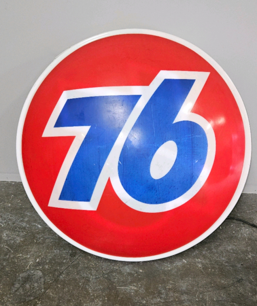 UNION 76 LIGHTED SIGN 33