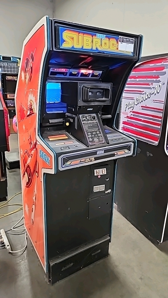 SUB-ROC 3D UPRIGHT CLASSIC ARCADE GAME SEGA
