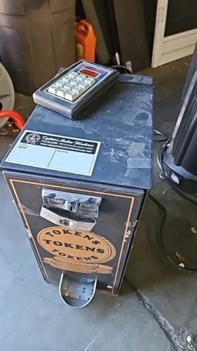 AC250 CHANGE DISPENSER MACHINE W/ AUDIT PAD