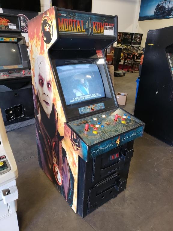 Mortal Kombat 4 Dedicated Midway Arcade Game