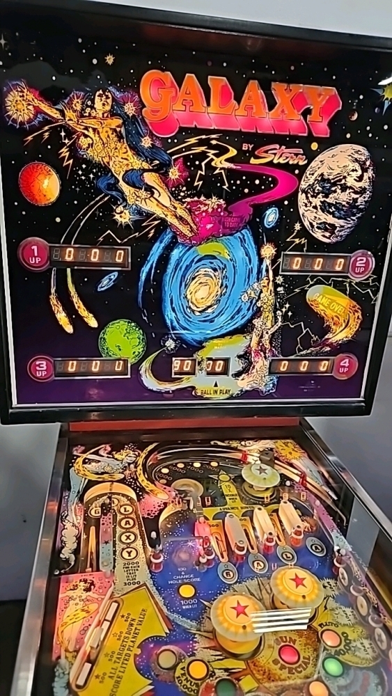 GALAXY by STERN CLASSIC PINBALL MACHINE