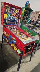 AL'S GARAGE BAND GOES ON WORLD TOUR PINBALL ALVIN G. & CO. 1992