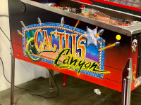 CACTUS CANYON ORIGINAL PINBALL MACHINE BALLY 1998 CLEAN L@@K!! - 7