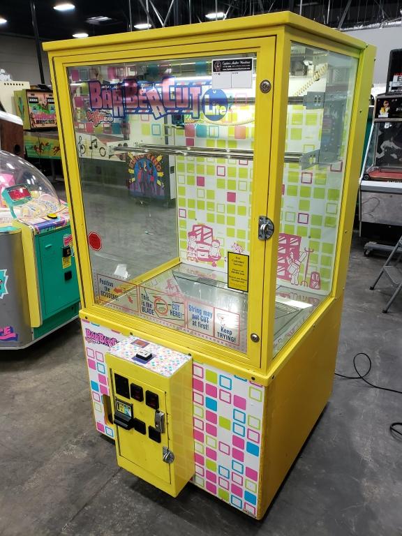 BARBER CUT LITE YELLOW LARGE PRIZE ARCADE