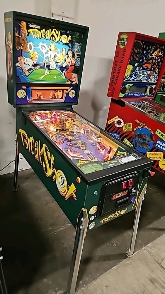 BREAK SHOT! PINBALL MACHINE CAPCOM