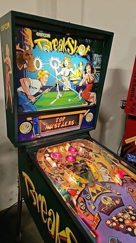 BREAK SHOT! PINBALL MACHINE CAPCOM