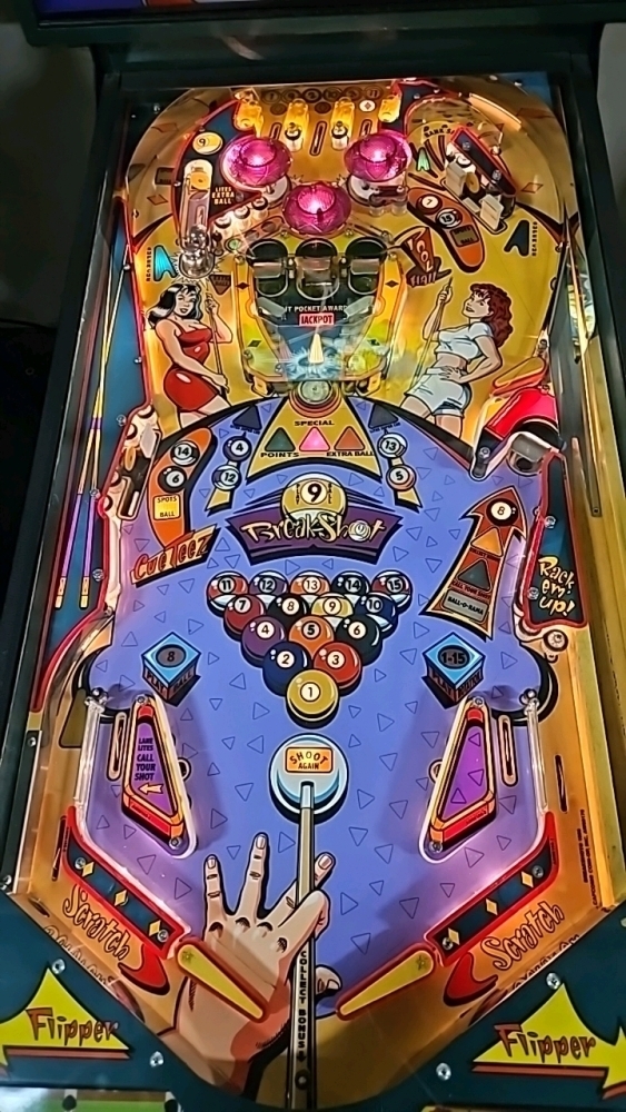 BREAK SHOT! PINBALL MACHINE CAPCOM