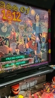 CLASS OF 1812 PINBALL MACHINE GOTTLIEB 1991 - 7