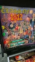 CLASS OF 1812 PINBALL MACHINE GOTTLIEB 1991 - 15