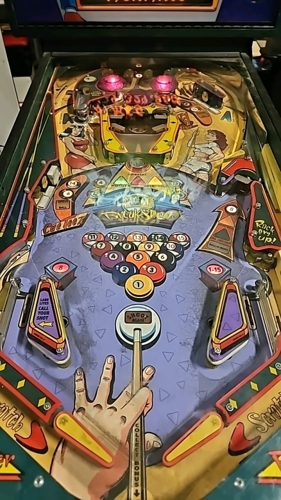BREAK SHOT PINBALL MACHINE CAPCOM 1996