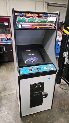 MULTICADE W/ TRACK BALL UPRIGHT CLASSICS ARCADE GAME RL