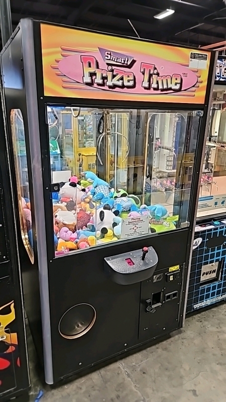 PRIZE TIME PLUSH CLAW CRANE MACHINE SMART SMA