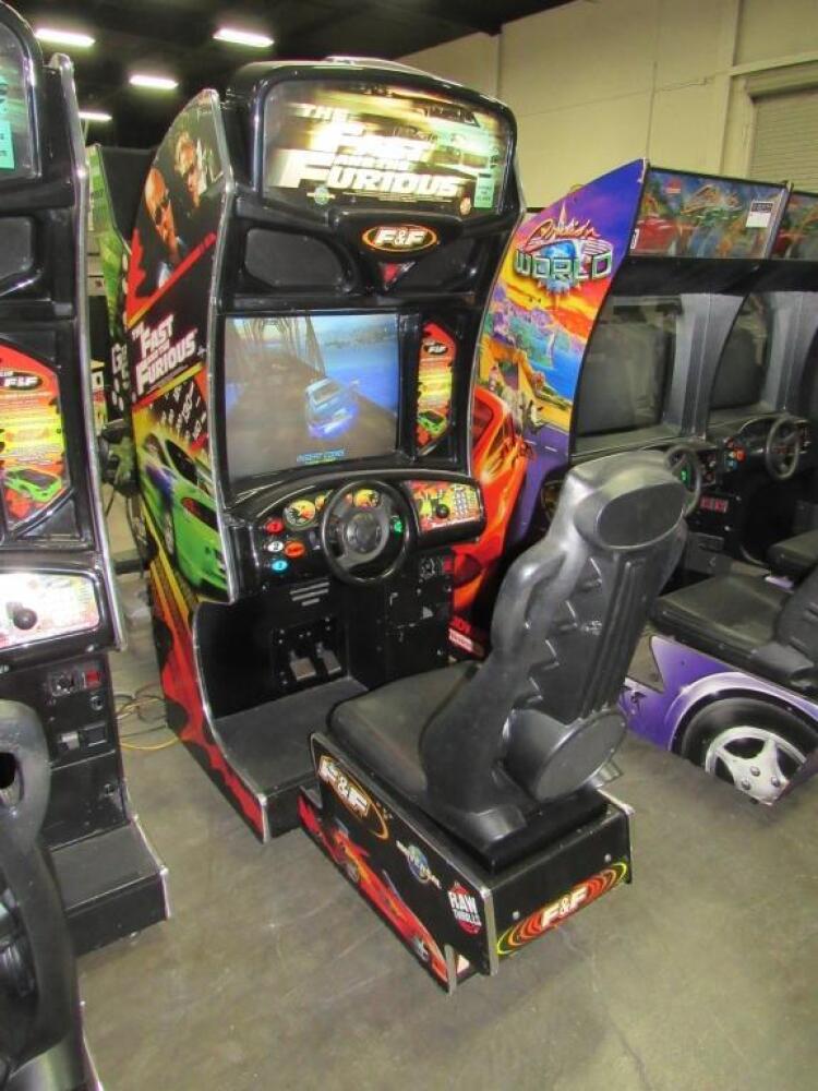 FAST & FURIOUS DEDICATED RACING ARCADE GAME #2