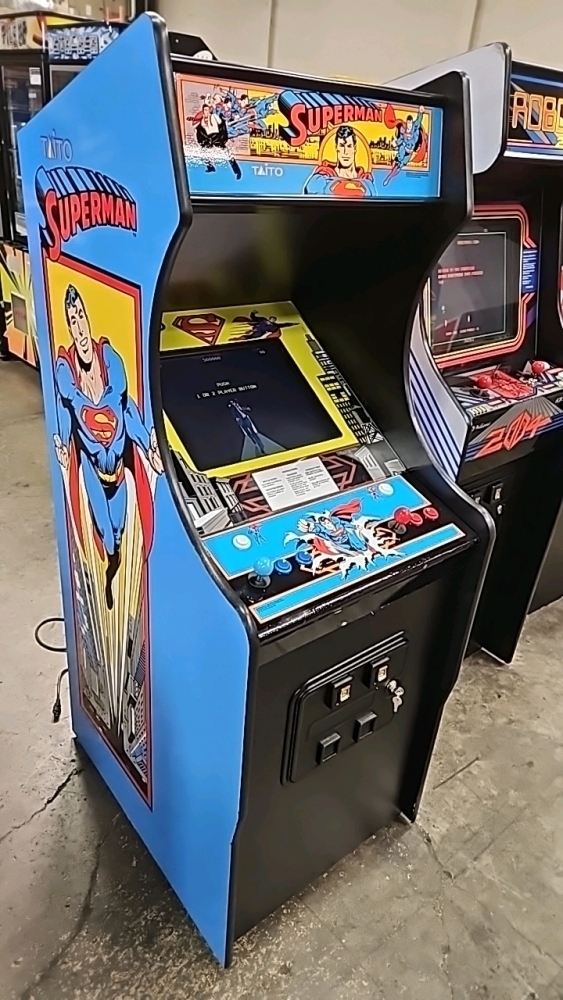 SUPERMAN UPRIGHT TAITO STYLE ARCADE GAME NEW W/ LCD
