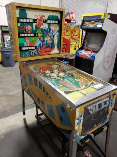 LITTLE JOE CLASSIC PINBALL MACHINE BALLY 1972
