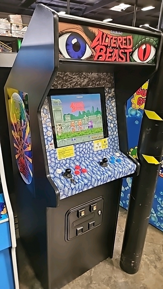 ALTERED BEAST UPRIGHT ARCADE GAME NEW BUILD W/ LCD