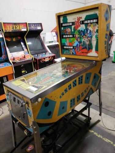 LITTLE JOE CLASSIC PINBALL MACHINE BALLY 1972