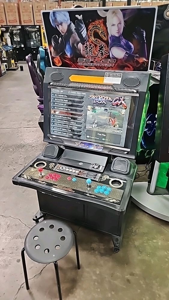PANDORA BOX CX 32 LCD GAME STATION ARCADE VIEWLIX TYPE 2 PLAYER