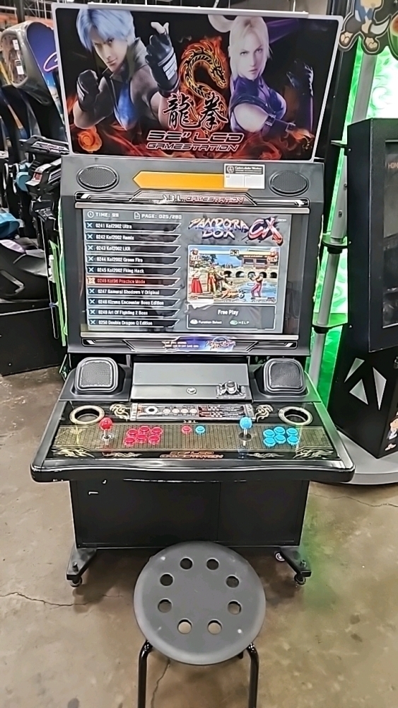 【PANDORA】 PANDORA BOX CX 32 LCD GAME STATION ARCADE VIEWLIX TYPE 2 PLAYER