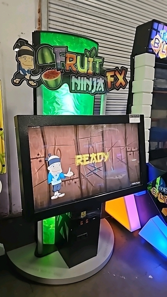 FRUIT NINJA FX DELUXE TICKET REDEMPTION GAME ADRENALINE AMUSEMENT