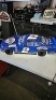 NASCAR THEME OVERHEAD POOL TABLE HANGING BAR LIGHT