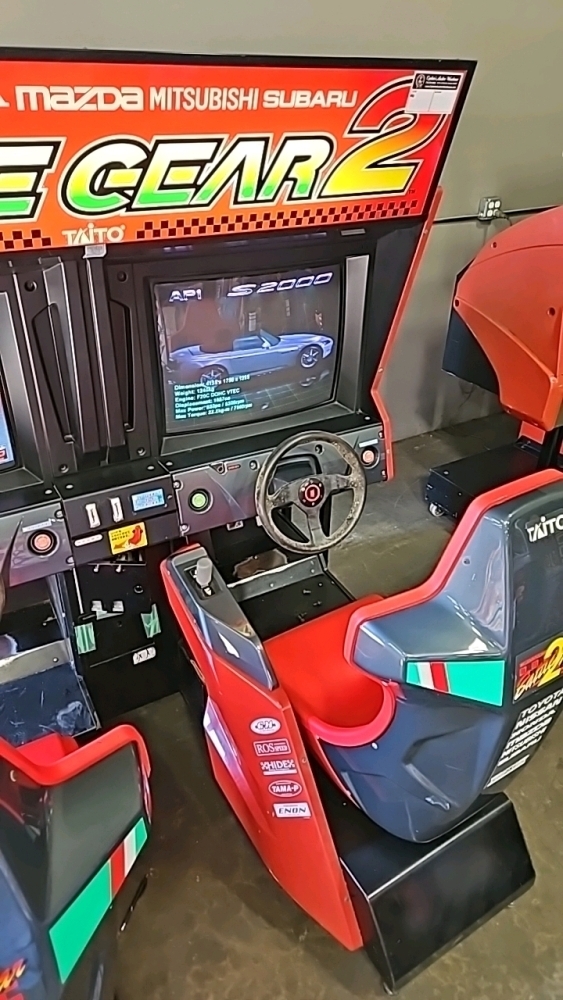 レインボーダイアゲート BATTLE GEAR 2 TWIN RACING ARCADE GAME TAITO