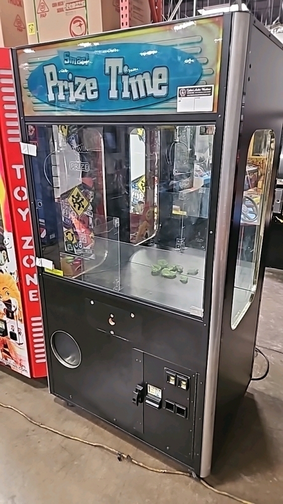 PRIZE TIME PLUSH CLAW CRANE MACHINE SMART INDUS. AH