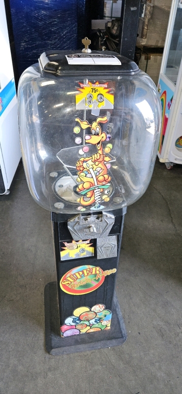 SUPER BOUNCE A ROO CAPSULE SUPERBALL VENDING STAND