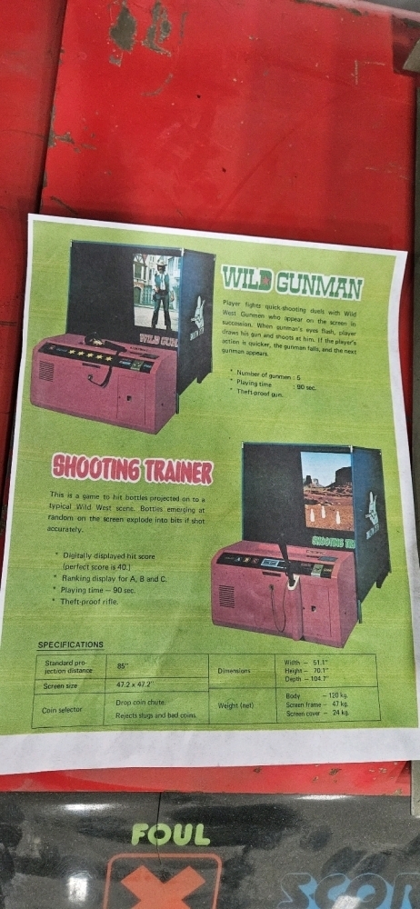 WILD GUNMAN CLASSIC DELUXE ARCADE GAME PROJECT COMPLETE