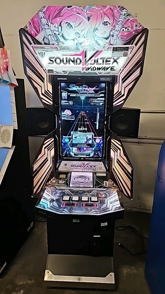 SOUND VOLTEX EXCEED GEAR MUSIC RYTHYM ARCADE GAME KONAMI BEMANI SOUND VOLTEX EXCEED GEAR MUSIC RYTHYM ARCADE GAME KONAMI BEMANI