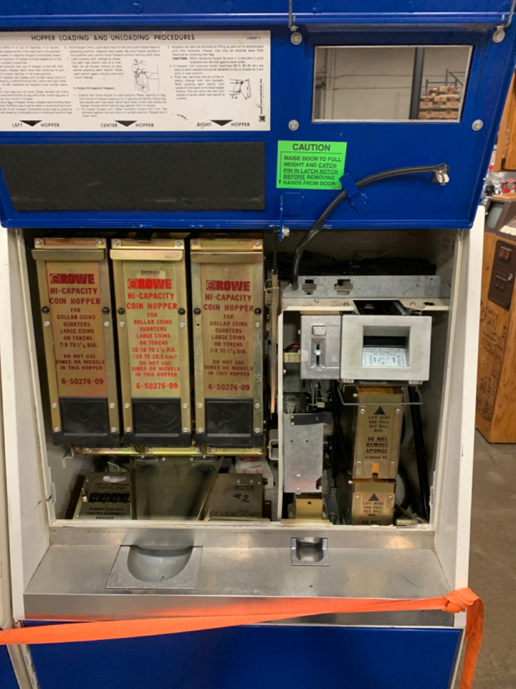 ROWE BC3500 DOLLAR COIN CHANGER MACHINE